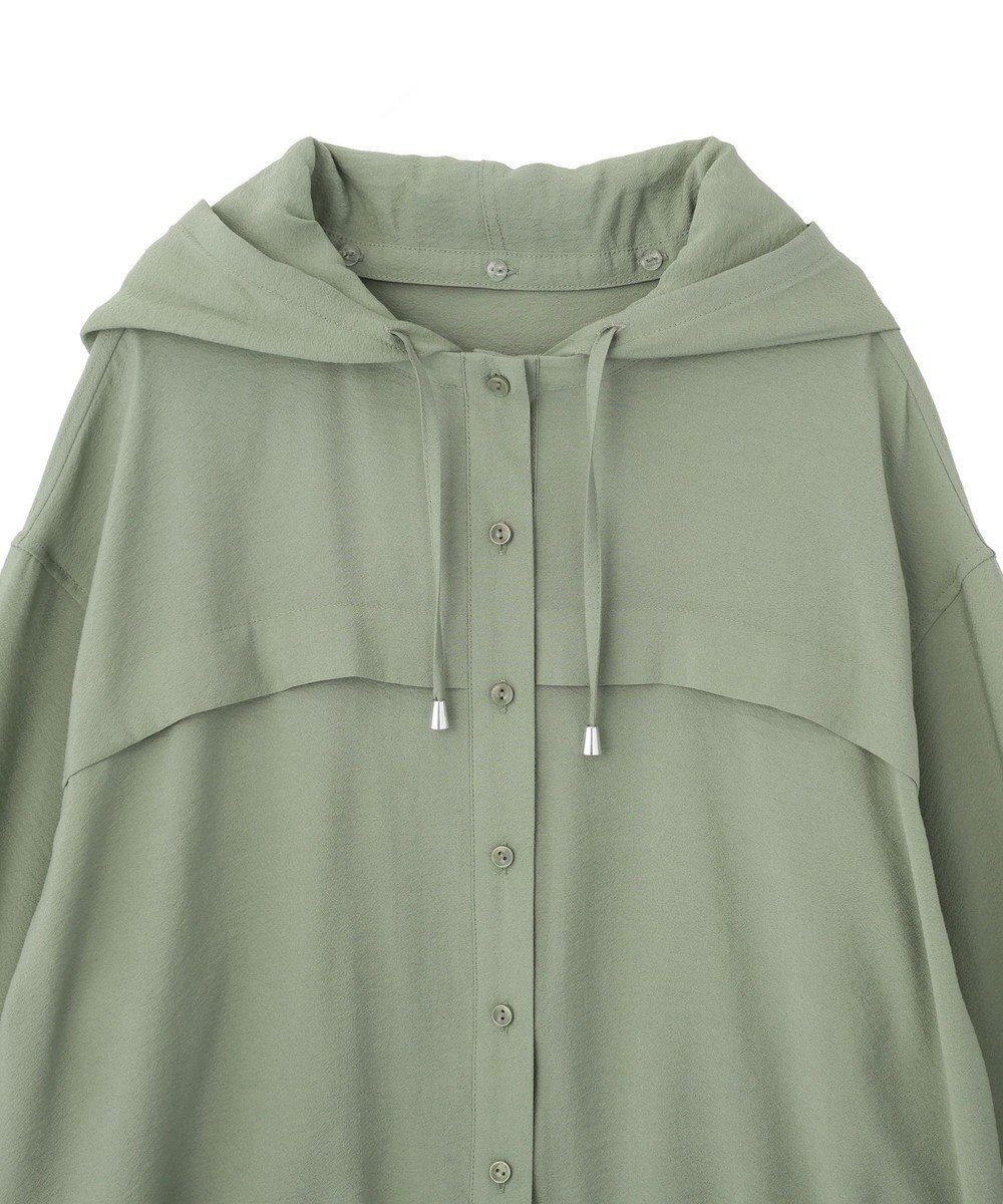 earth music&ecology 【予約】シアーシャツブルゾン 