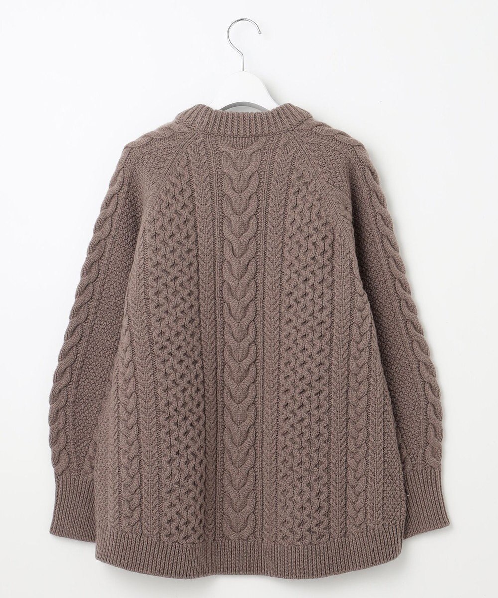 23区 【SLOW/一部店舗限定】ニットトータル アラン柄 ニット 