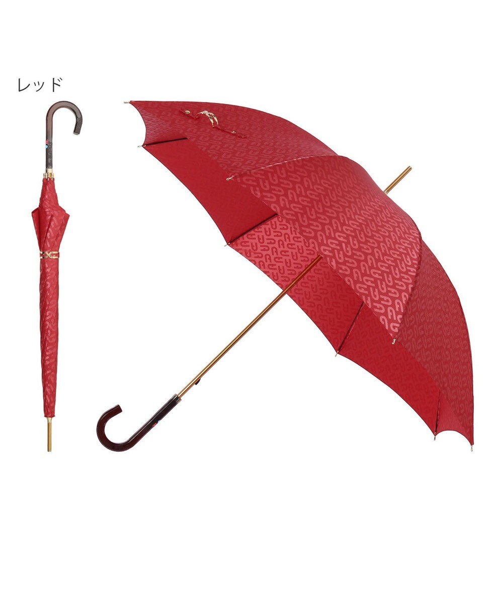 MOONBAT 【耐風】FURLA 長傘 アーチロゴ 