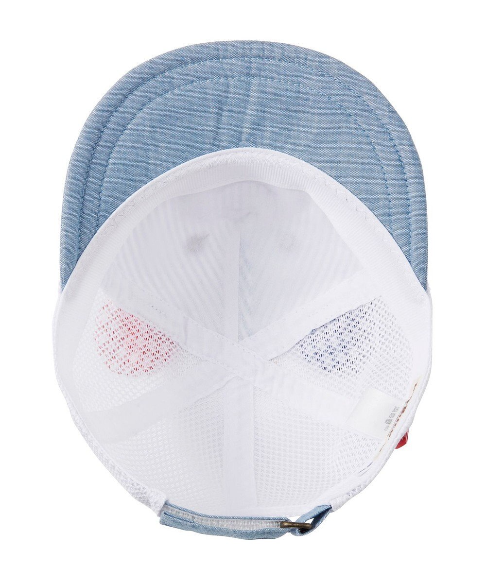 MIKI HOUSE HOT BISCUITS 【44-52cm】 顔ドン メッシュキャップ 