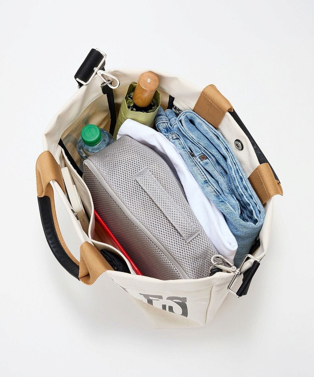 TOPKAPI 【Breath TOPKAPI】シティ プリント キャンバス 2way トートバッグ / A4対応 