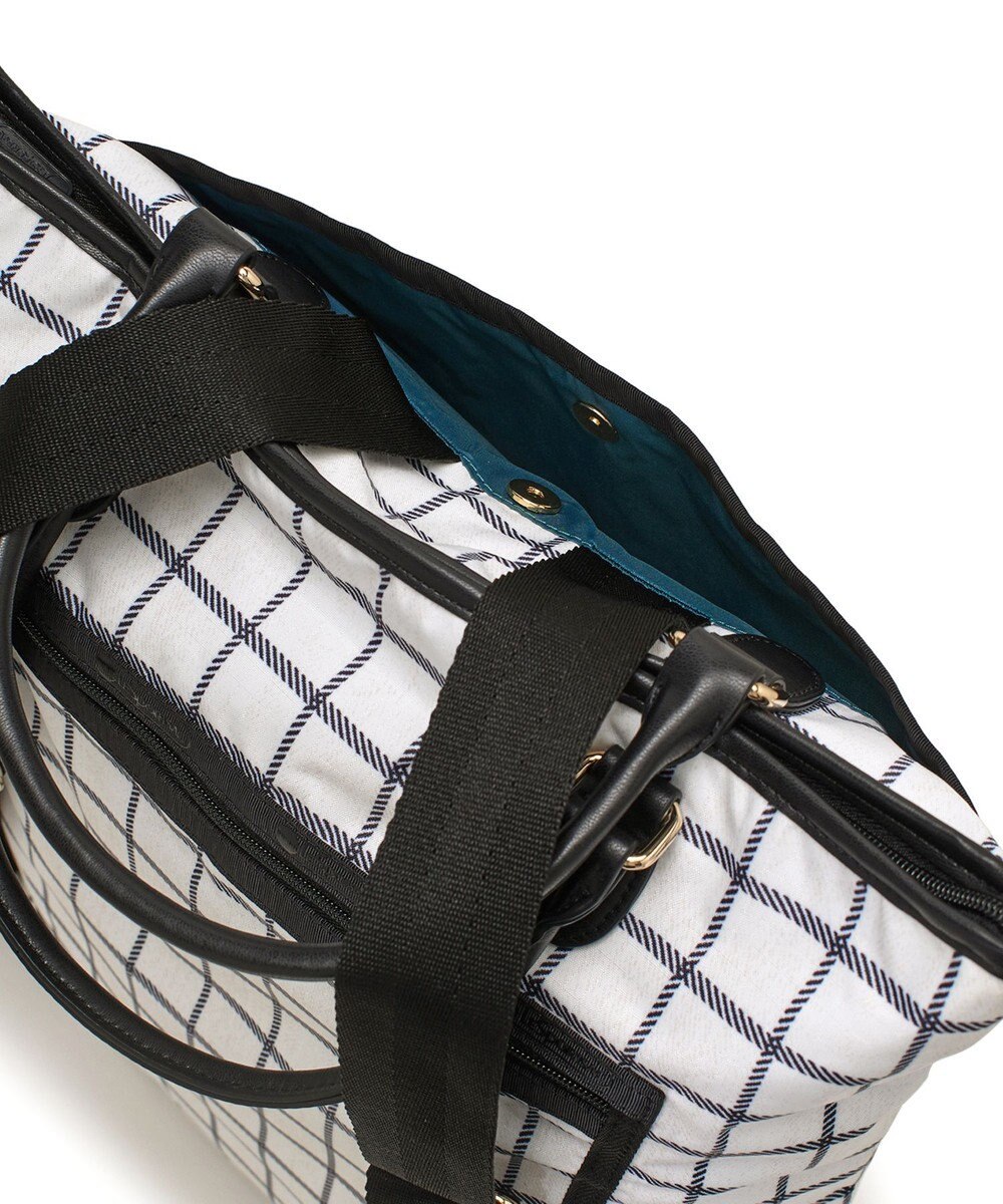 LeSportsac EVERYDAY TH CITY BKPK/アップタウンモノチェック/ブラック 