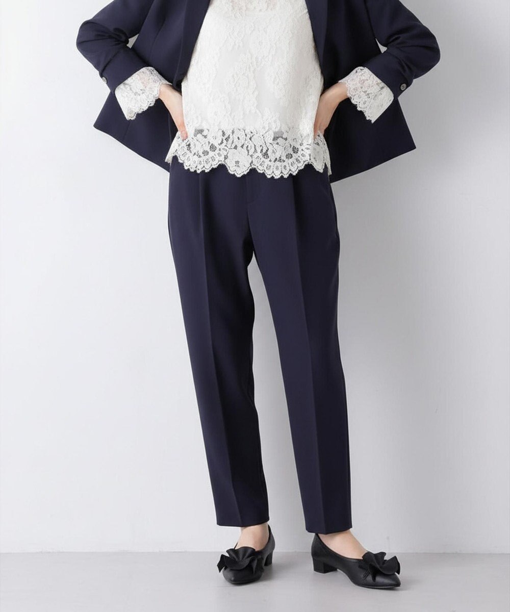 nouvelleRobe Oū 新色追加【本革・高反発】Ruffles ポインテッドトゥ ヒールパンプス 