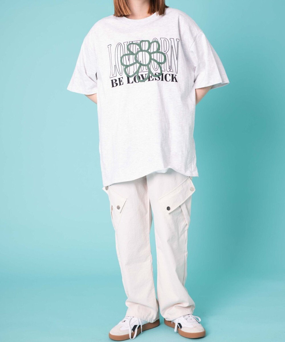 WEGO 【ウエストゴム】ビッグポケットカーゴパンツ 