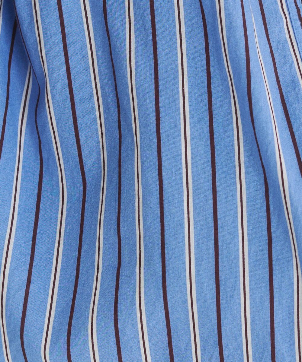 WEGO 着丈が選べる オーバーサイズ バンドカラー シャツ / ストライプ / 無地 