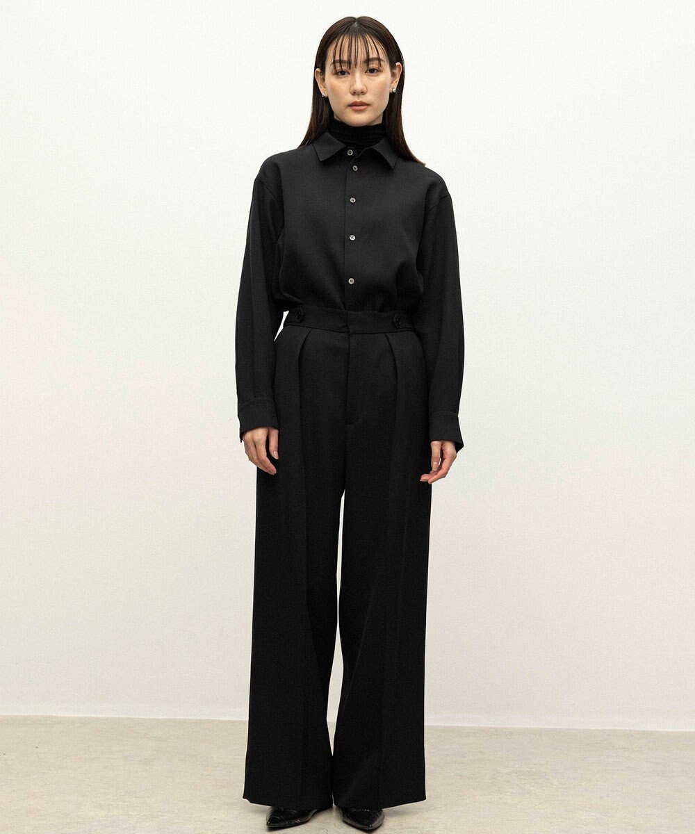 NAVE 【ReNAVE】ウォッシャブルツイル シャツ 