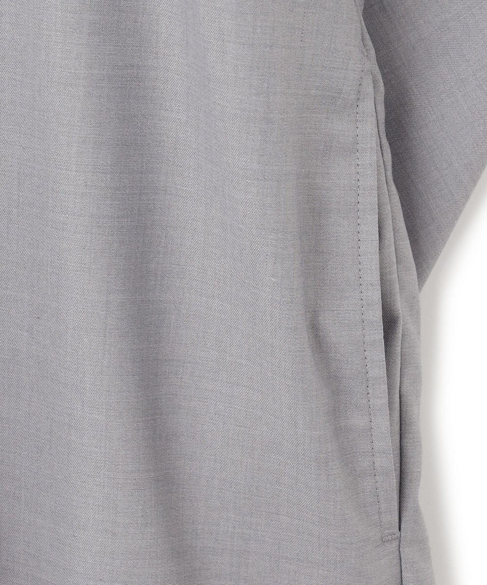 J.PRESS YORK STREET 【WOMEN】バックドレープ シャツワンピース 