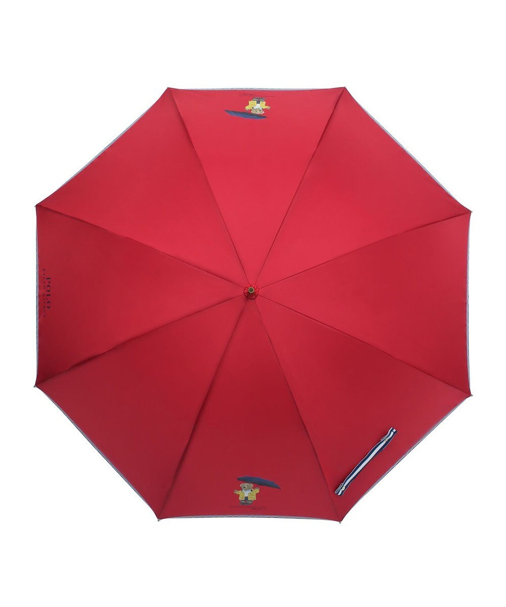 MOONBAT 【雨傘】POLO RALPH LAUREN（ポロ ラルフローレン）長傘 ツイル無地×RAIN BEAR 