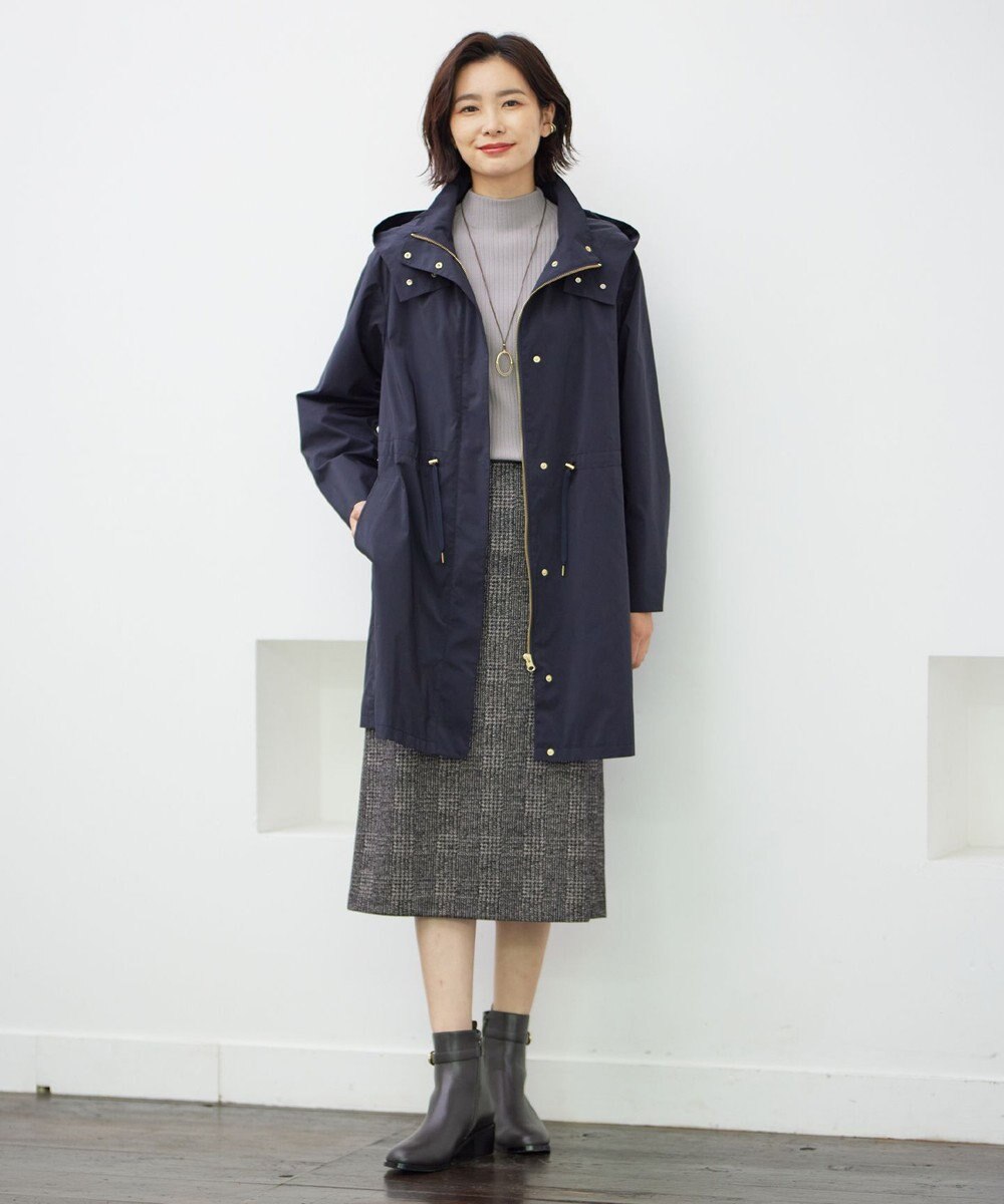 J.PRESS LADIES S 【洗える・撥水】Artirosa モッズコート 