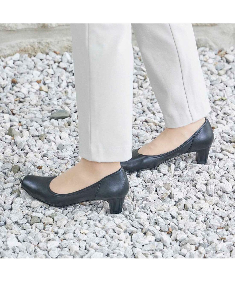 Riz raffinee <Riz raffinee>スクエアトゥプレーンパンプス 