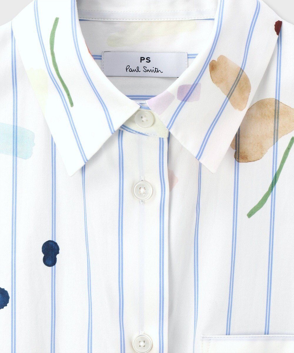 Paul Smith Mark Making プリント シャツワンピース 