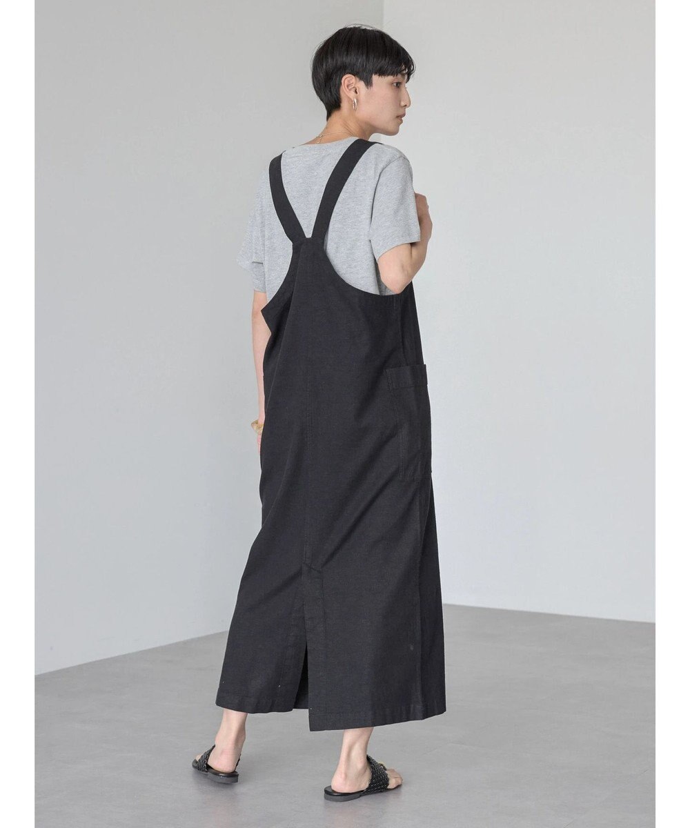 AMERICAN HOLIC リネンブレンドＩラインジャンバースカート 