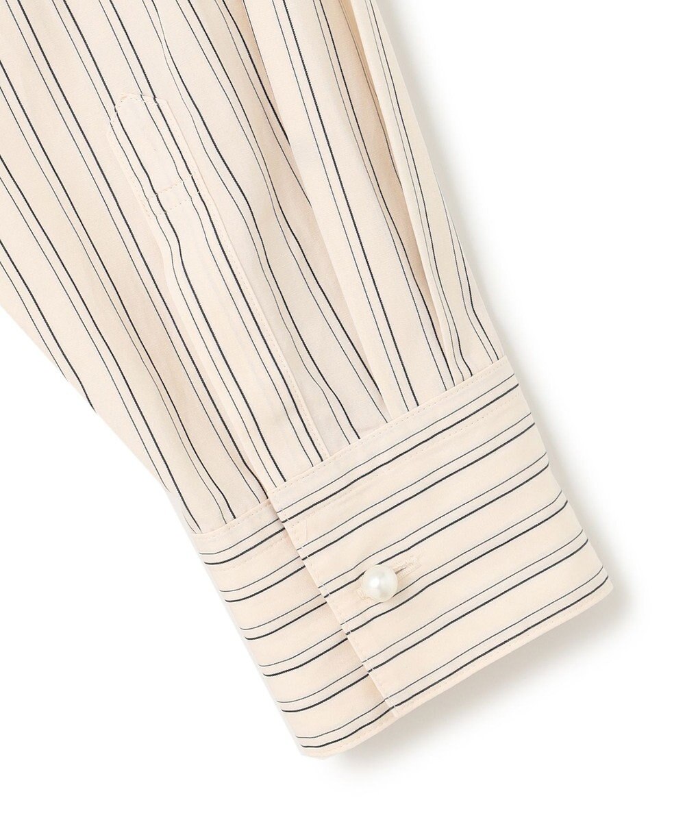 23区 S 【洗える】CANCLINI ポケット付き パールボタン シャツブラウス 