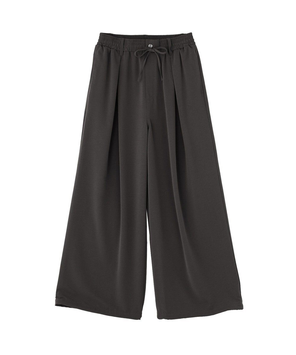 Green Parks サテンコクーンパンツ 