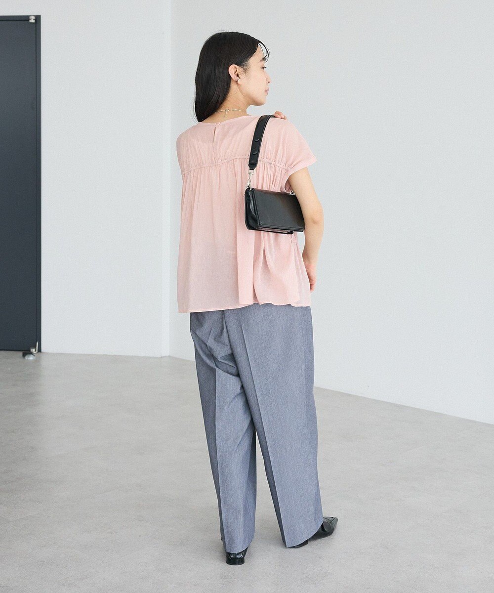 CRAFT STANDARD BOUTIQUE ヴィンテージボイルギャザーブラウス 