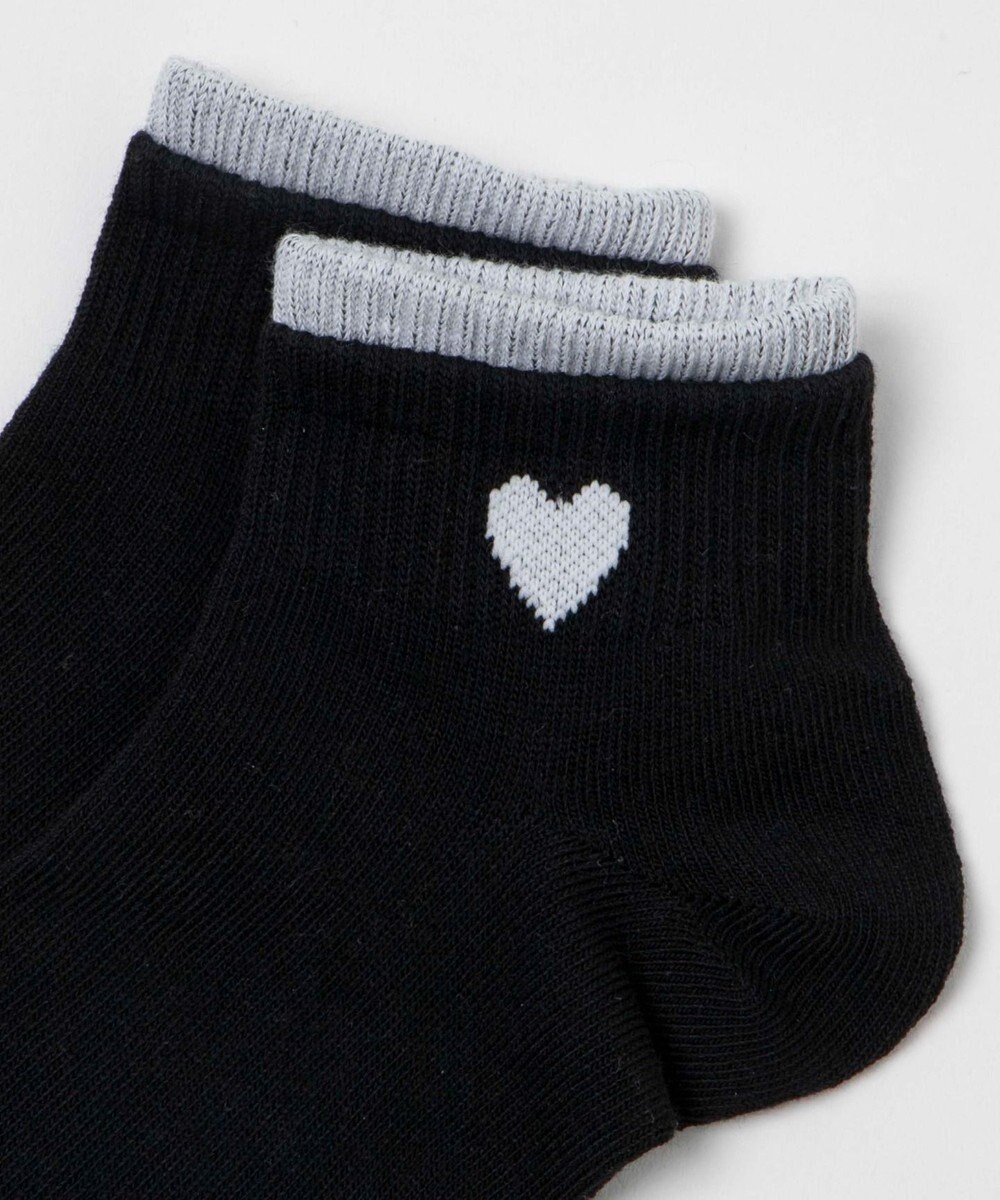 WEGO トップカラーモチーフショートソックス 