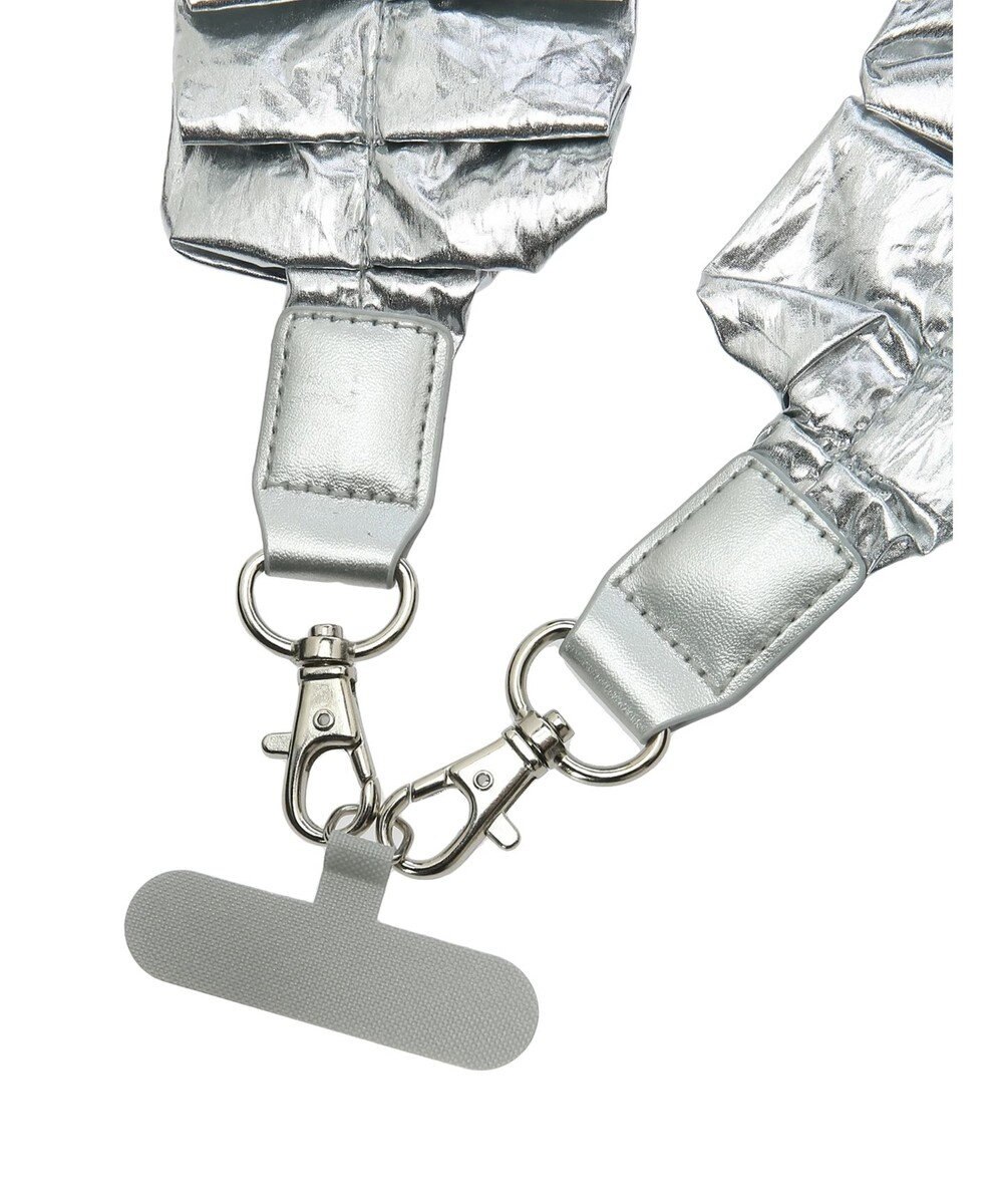 Green Parks クシュクシュモバイルシルバーストラップ 