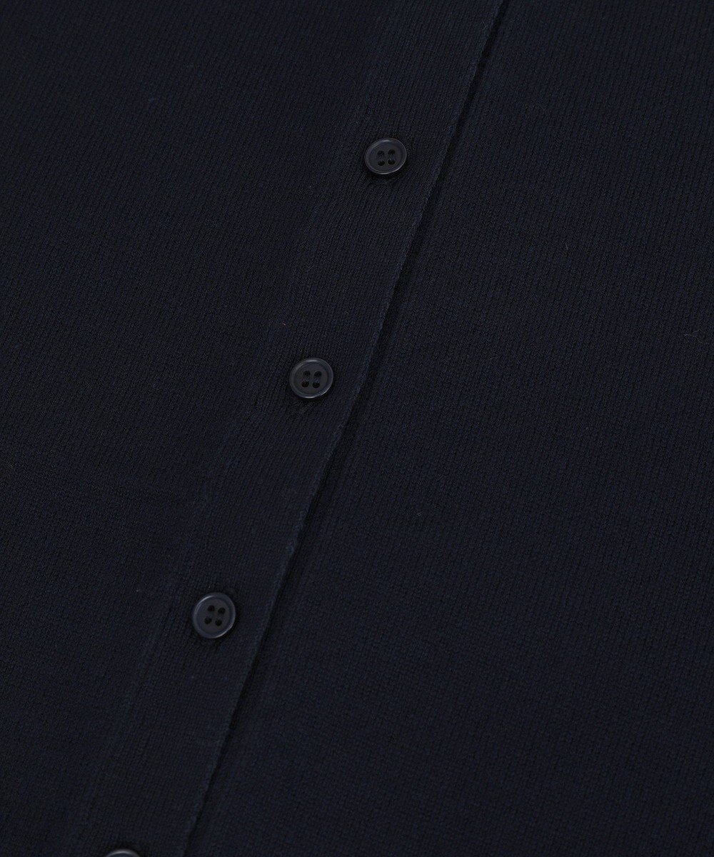 earth music&ecology 【コットン混紡】バイカラーレイヤード風カーディガン 