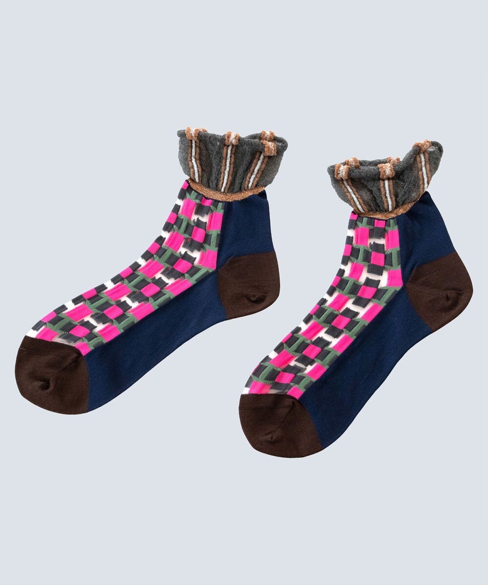 COQ キャンディとマイグラスの時間 シアーソックス 