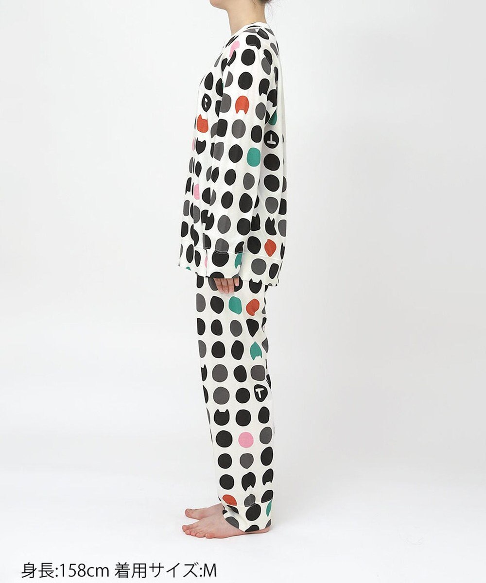 tsumori chisato SLEEP ツモリチサト パジャマ 綿100%(本体) 天竺素材 長袖 長ズボン レディース UDX598 /ワコール 