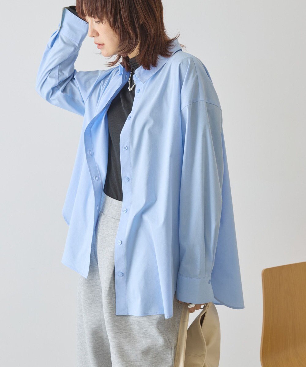 AMERICAN HOLIC 配色レギュラーカラーシャツ 