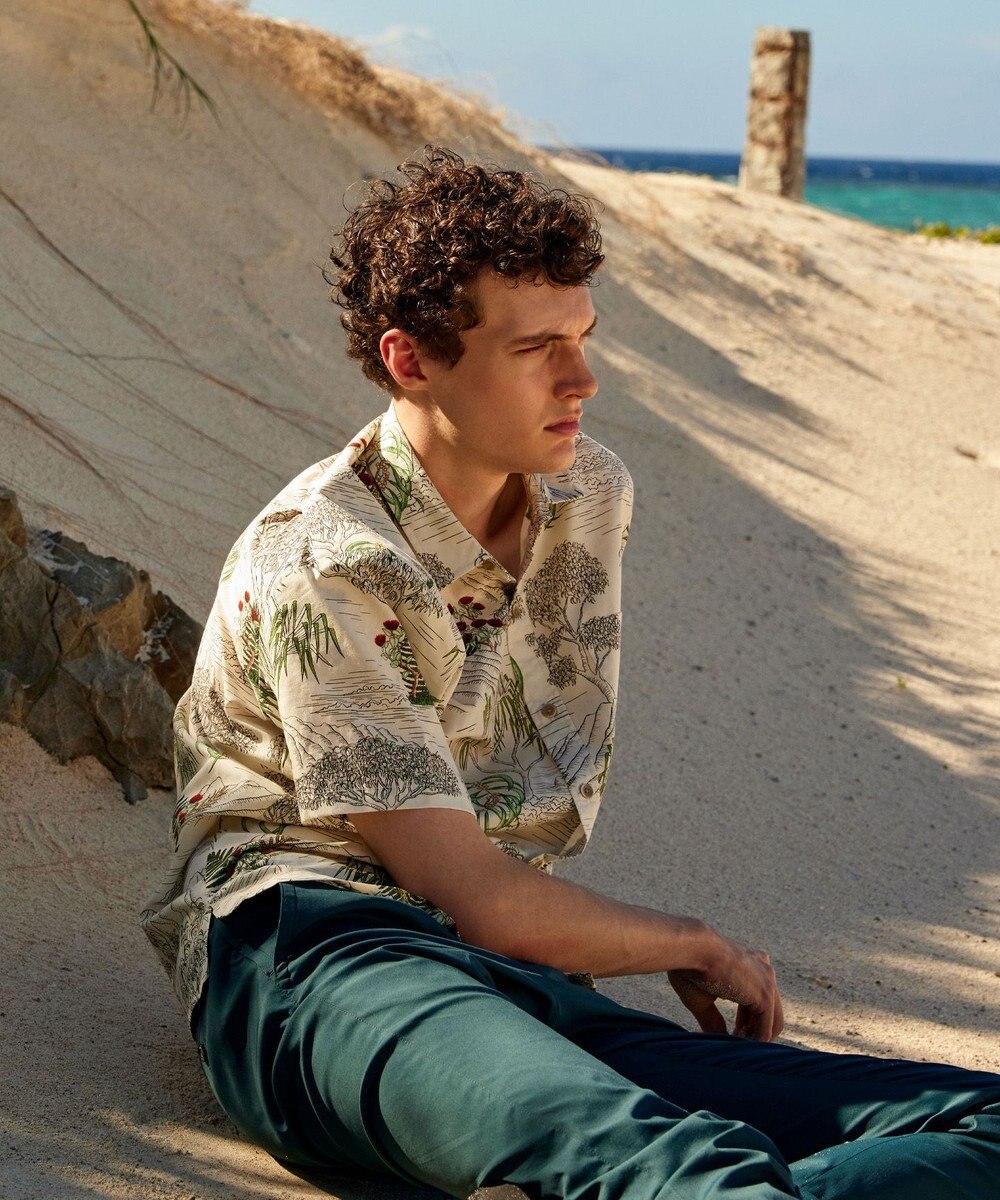 JOSEPH ABBOUD MOUNTAIN 【SPACE】KAHALA アロハシャツ 