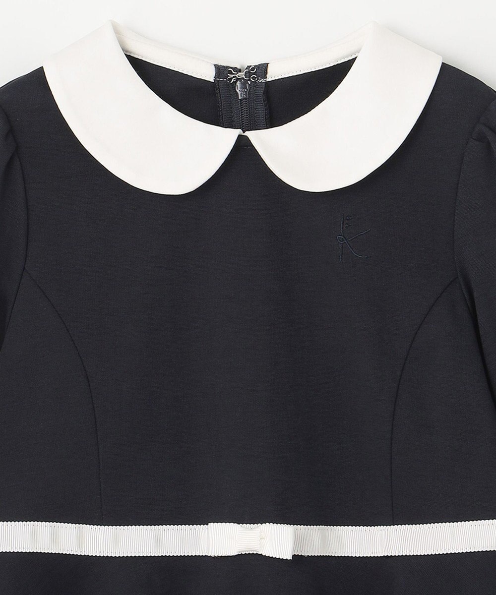 組曲 KIDS 【110-140cm】モダンネイビー ワンピース 