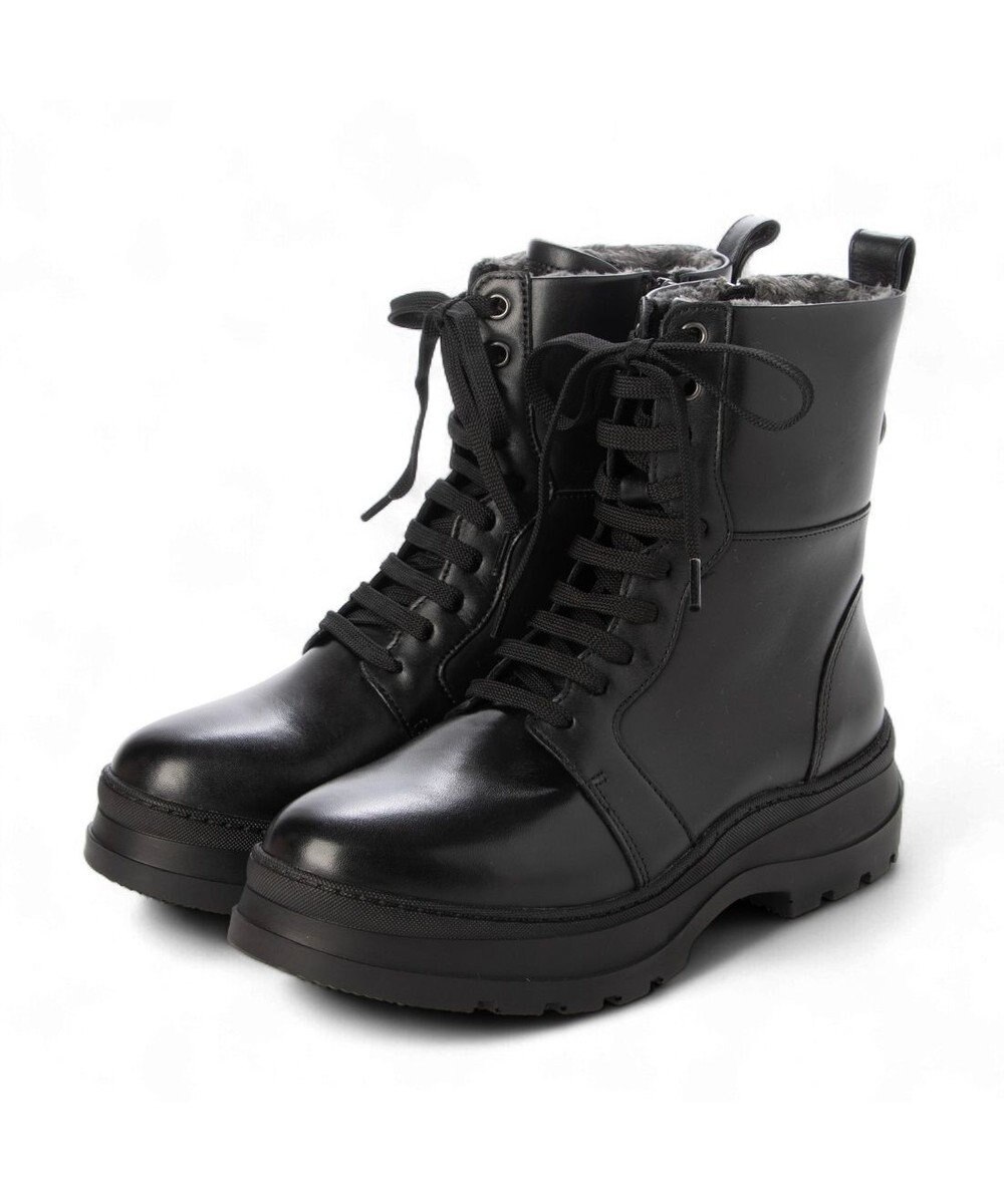 MODE ET JACOMO <carino>厚底レースアップブーツ 