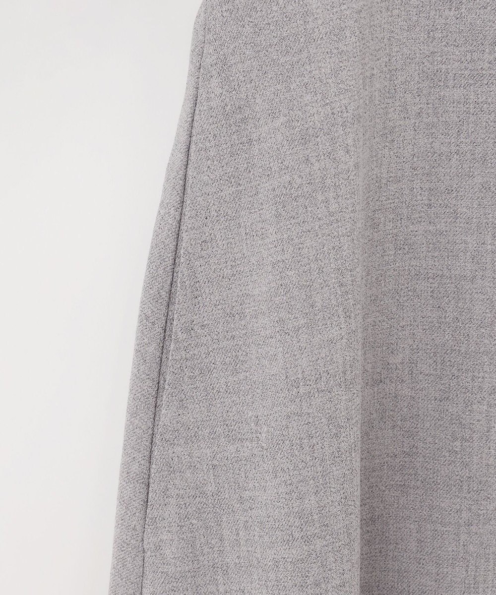 GRACE CONTINENTAL ウールタッチバイカラードレス 