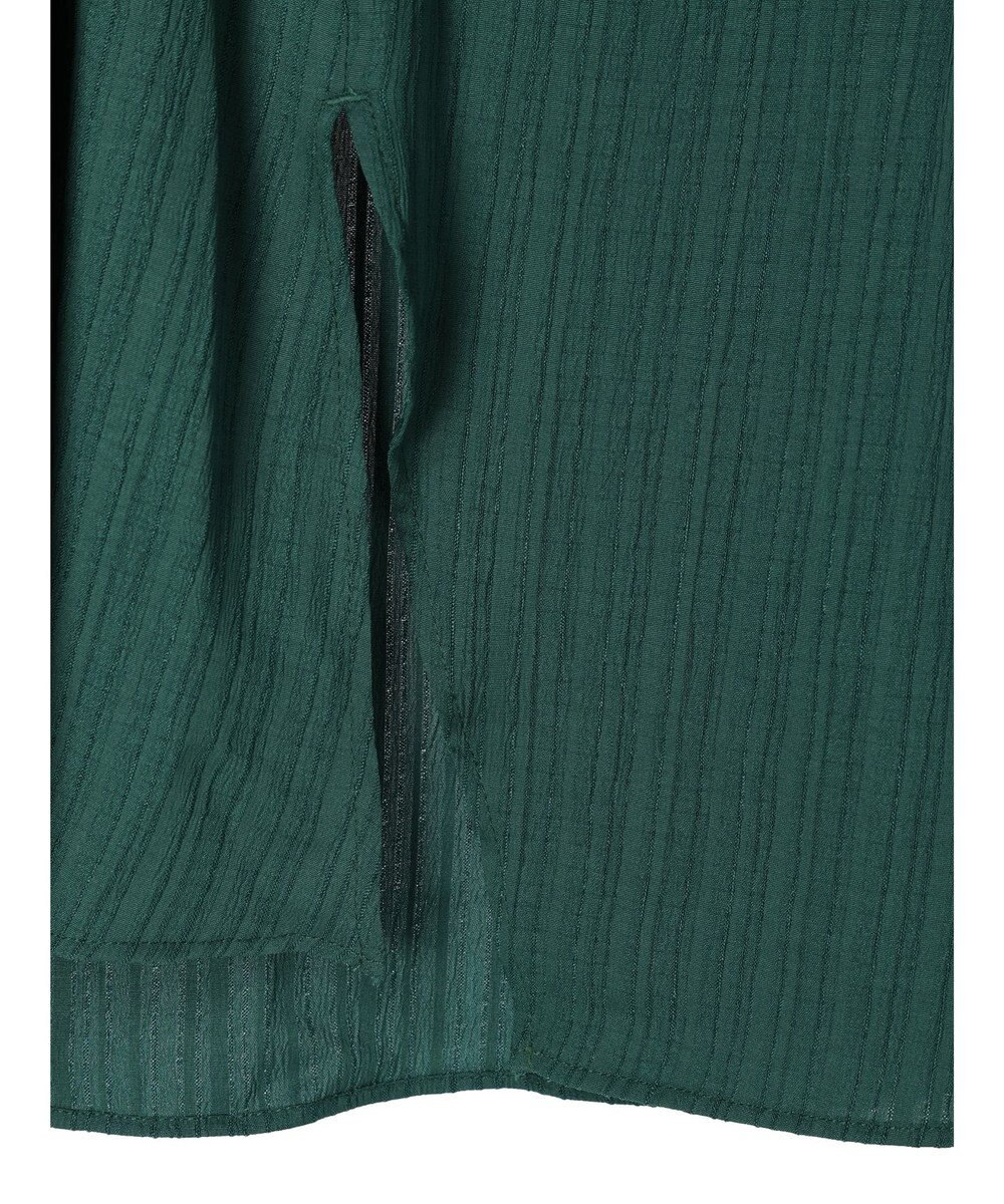 Green Parks 変形ストライプジャガードチュニック 