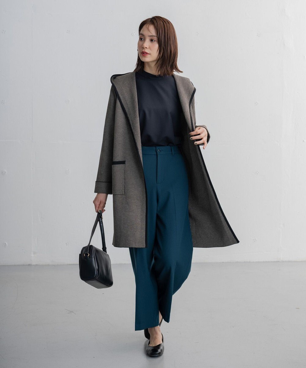 ANY タックボリュームブラウス 