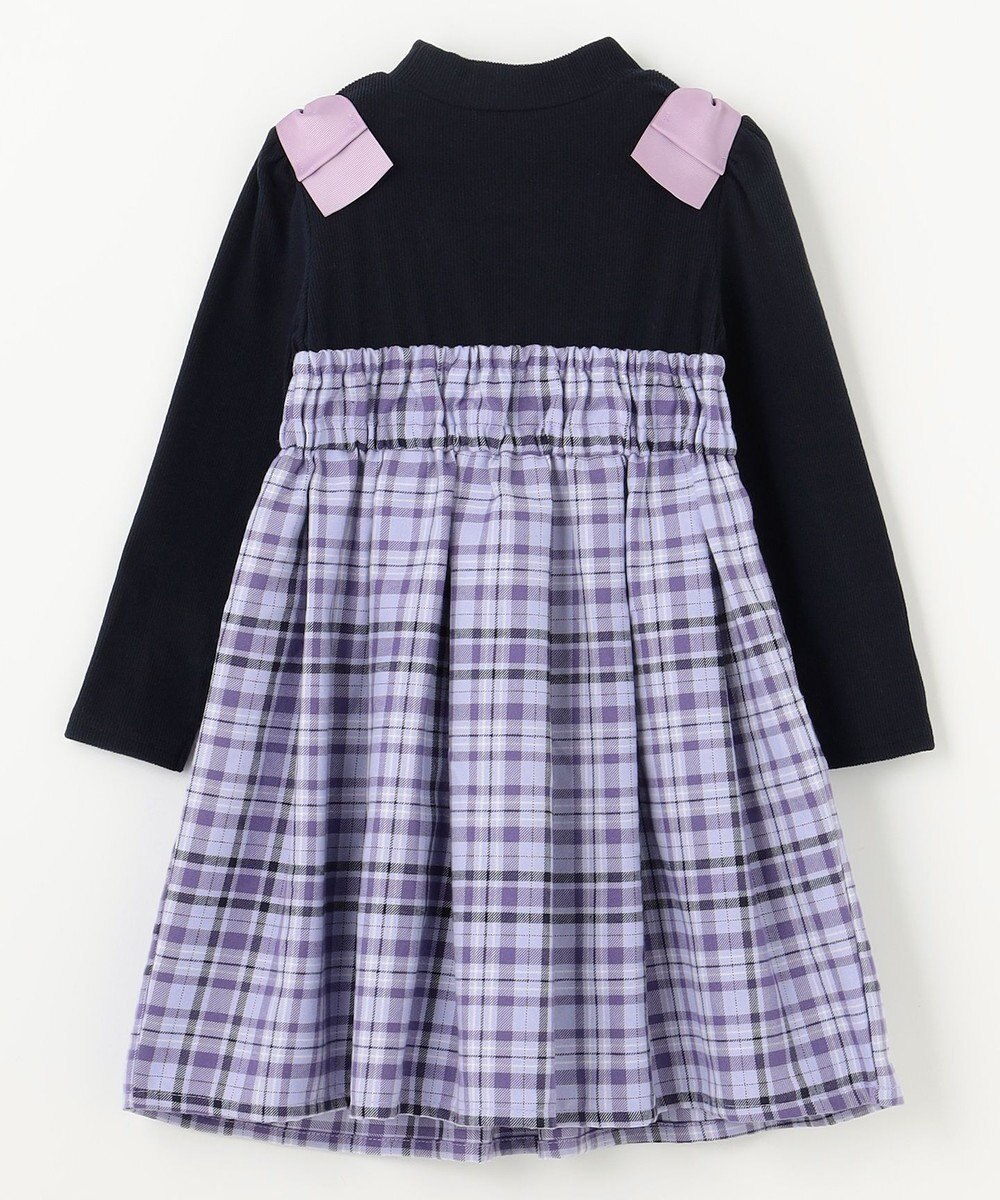 ANY KIDS ドッキングチェックワンピース 