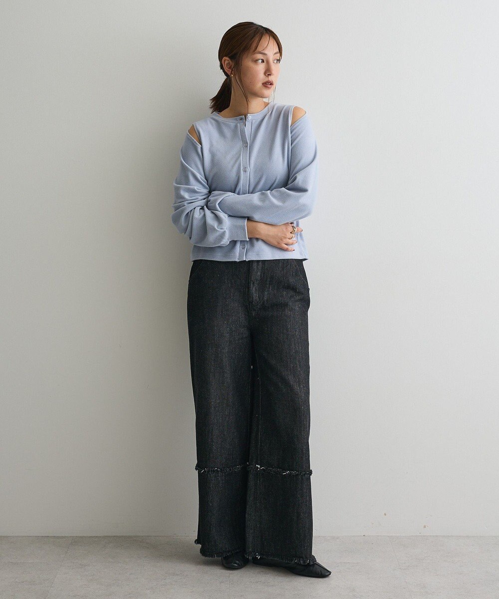 CRAFT STANDARD BOUTIQUE カットアウトデザインカーディガン 