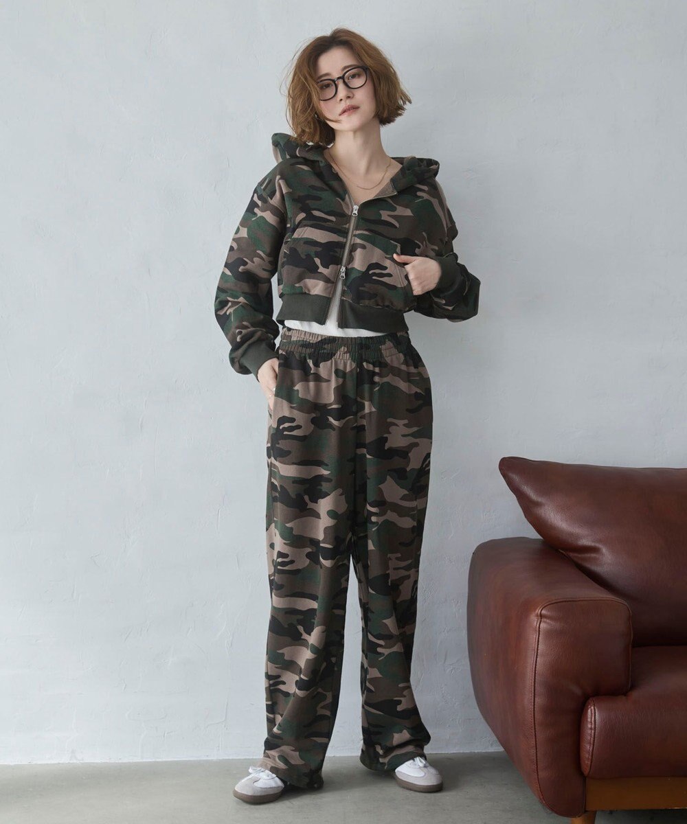 WEGO ショートZIPパーカー 