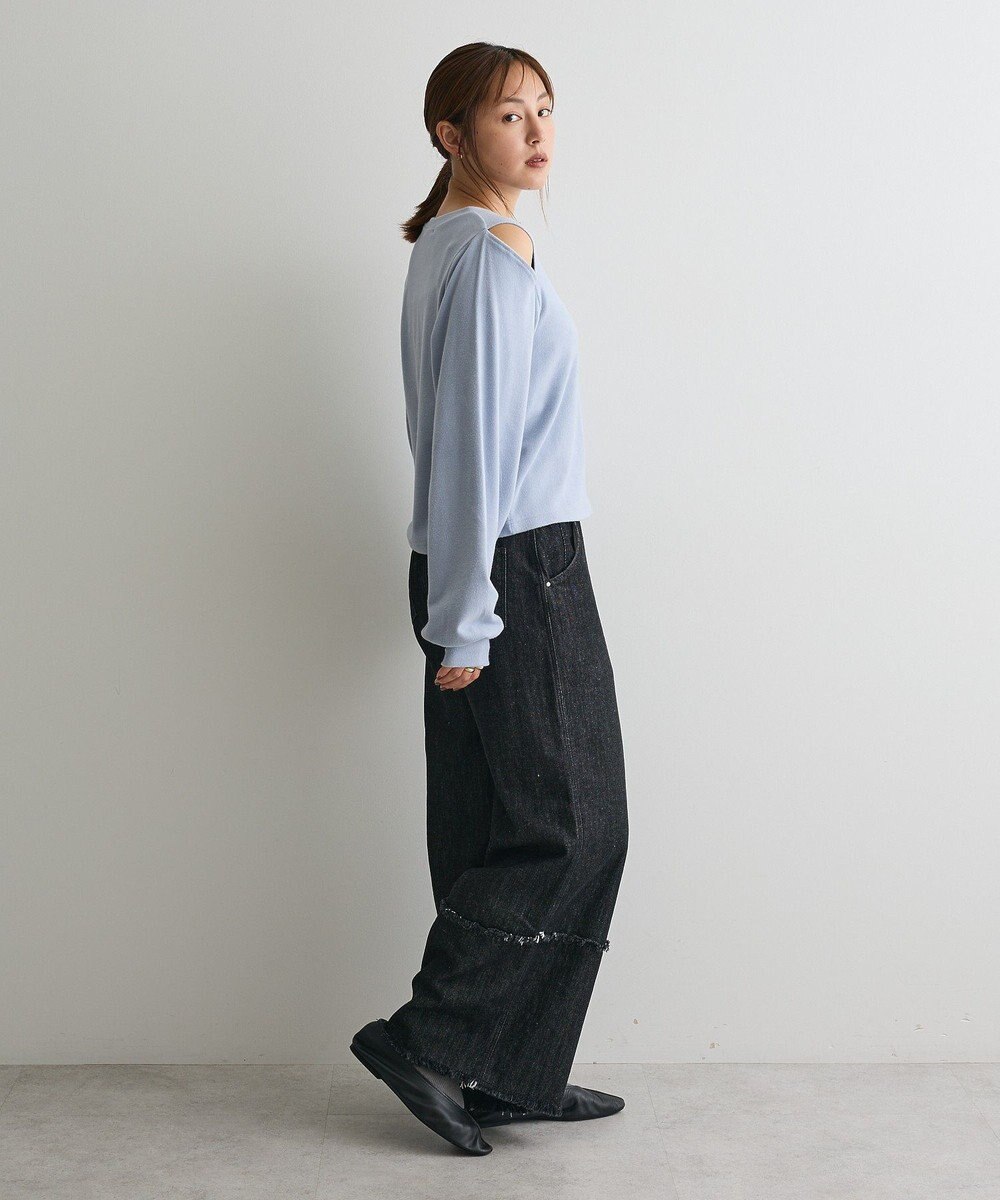 CRAFT STANDARD BOUTIQUE カットアウトデザインカーディガン 