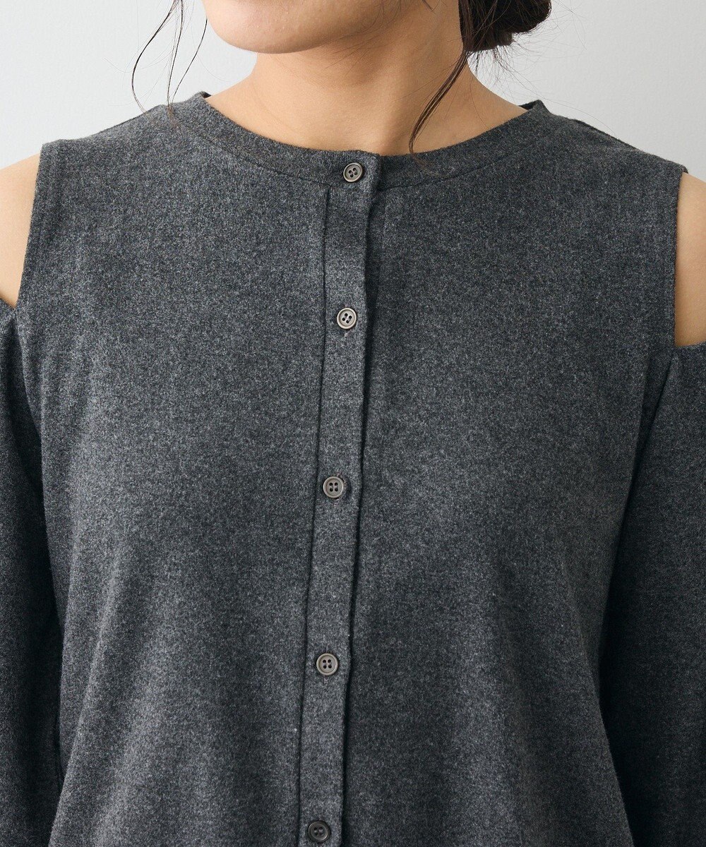 CRAFT STANDARD BOUTIQUE カットアウトデザインカーディガン 