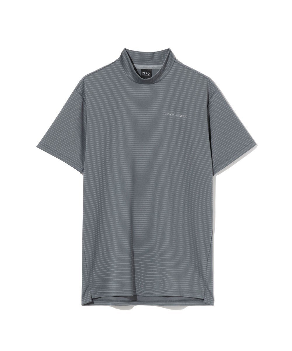 ZERO HALLIBURTON ボーダーモックネックTシャツ ZHG-M6S5b 85190 