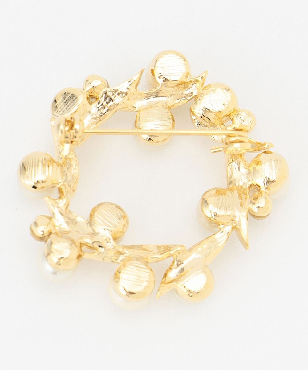 J.PRESS LADIES サークルパール ブローチ 