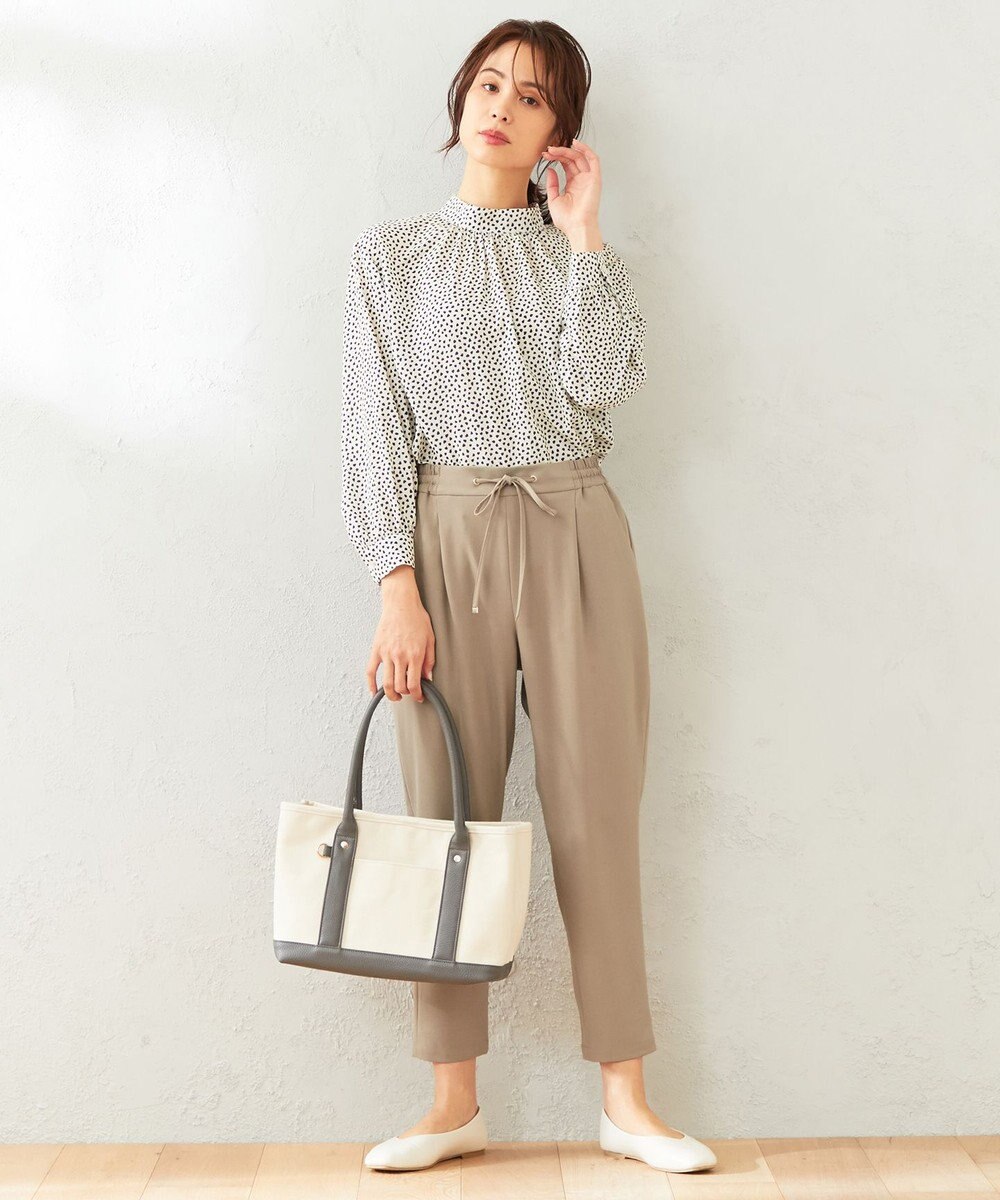 ANY 【接触冷感・UVケア】イージーケア美脚 パンツ 