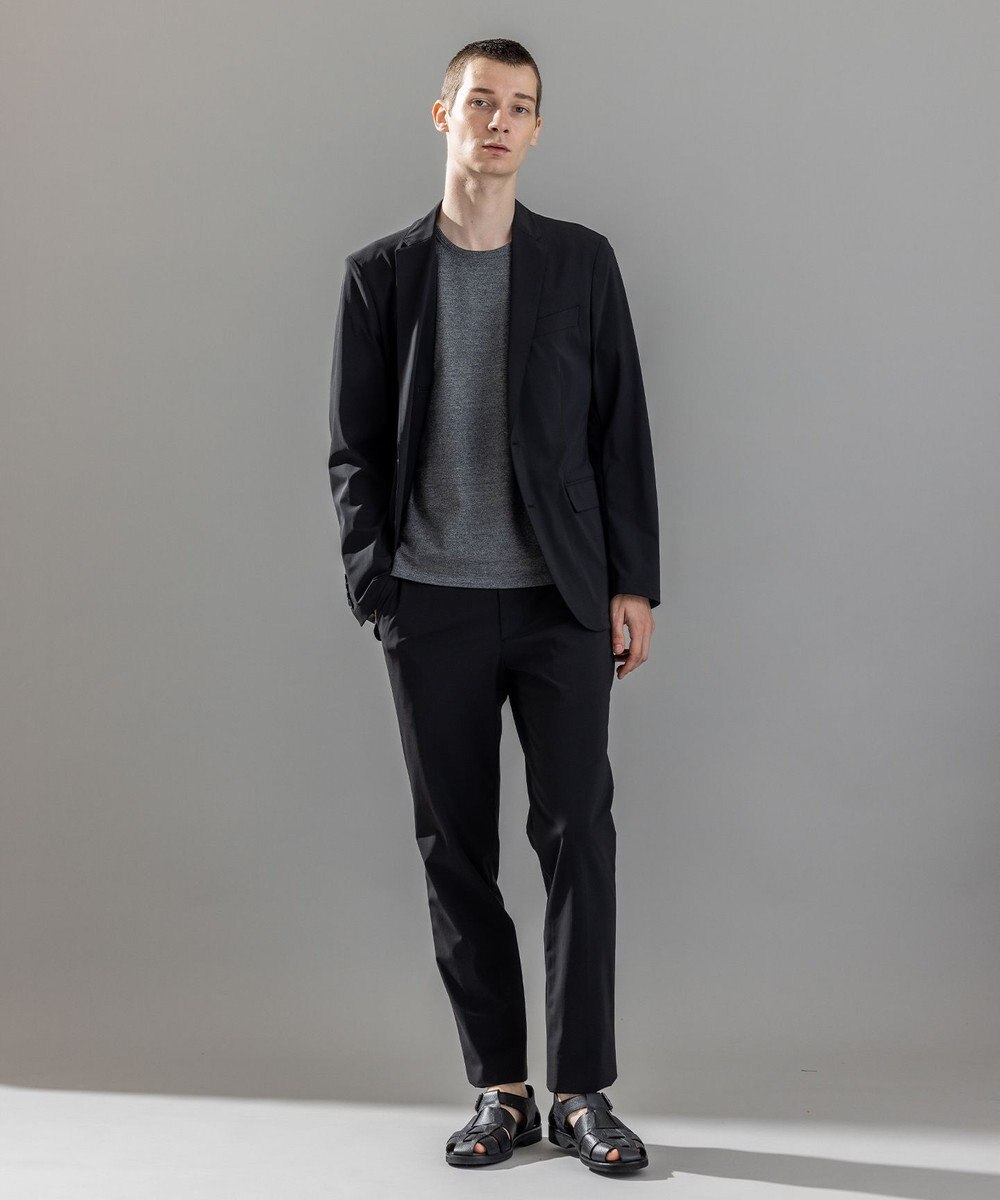 JOSEPH HOMME 新素材【清涼感/ストレッチ】リンクスメランジジャージー　クルーネックカットソー 