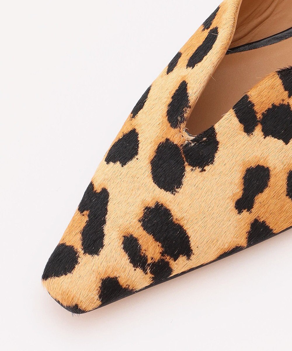 BEIGE， 【一部店舗限定】HENRI EN VARGO / KATE レオパードメリージェーン 