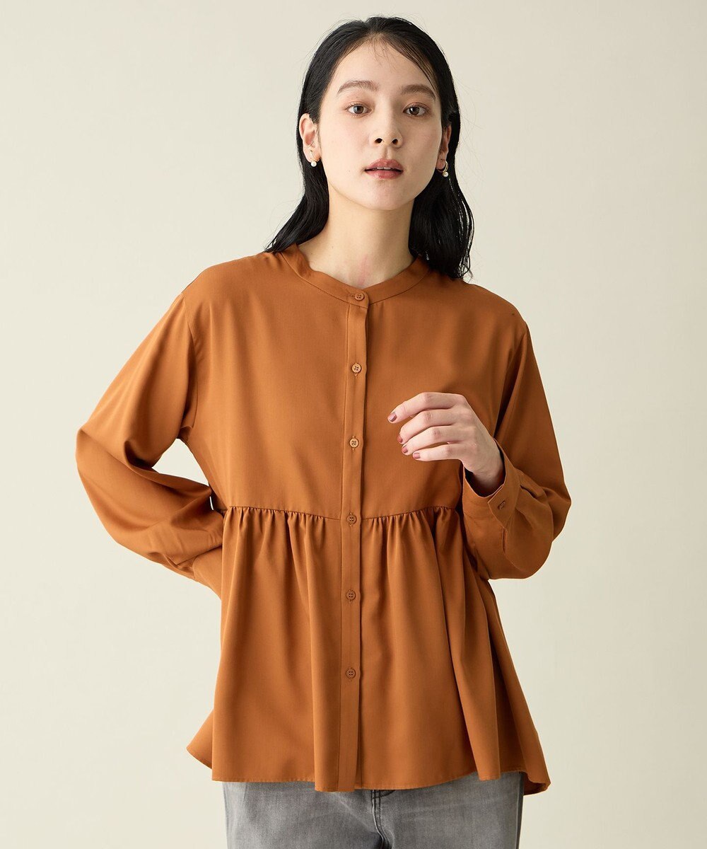 ANY エニィファンクションペプラムブラウス 