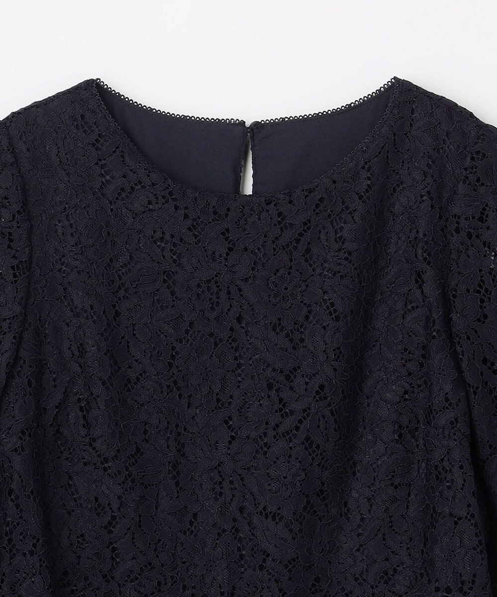 ANY SIS 【Lily Calin】レース×プリーツコンビ ドレス 