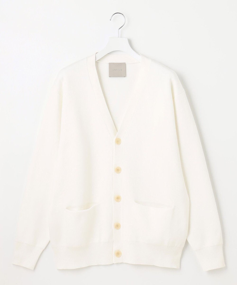UNFILO MENS MOVE TEX Vネックカーディガン 