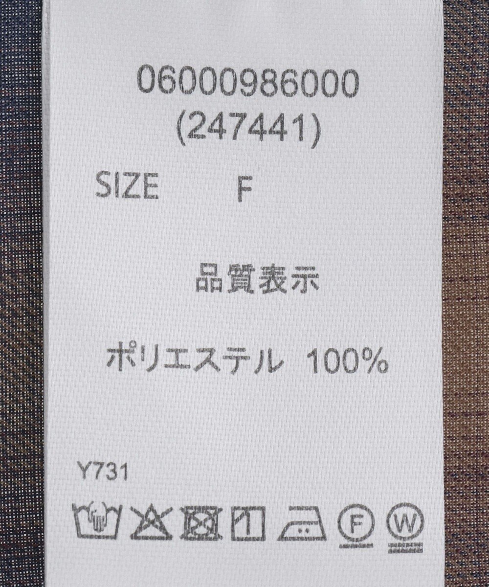 Green Parks ・ＥＬＥＮＣＡＲＥ　ＤＵＥ　チェックギャザーシャツ 