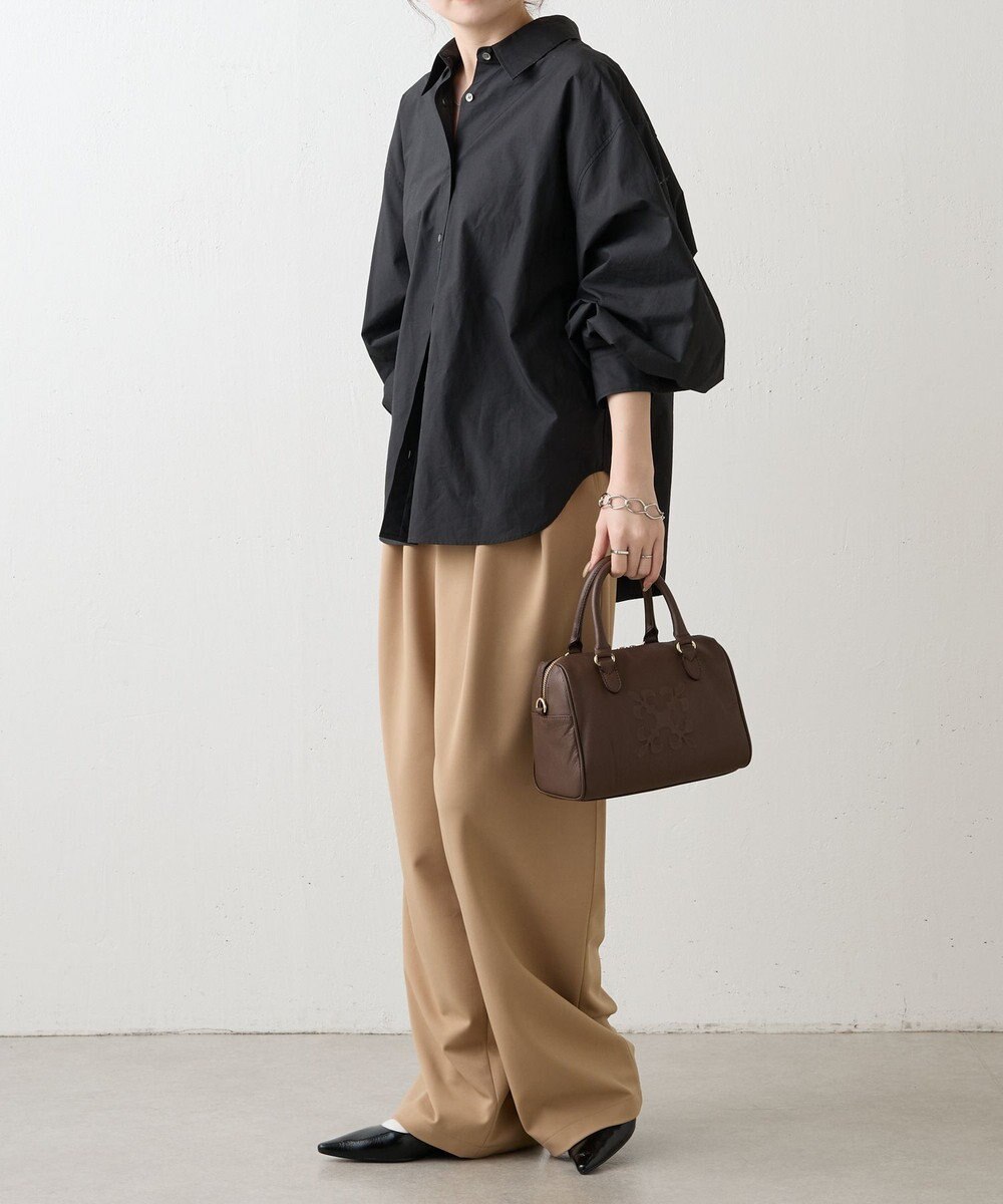 russet 《composition》レザー2WAYミニボストンバッグ(CE-1684) 