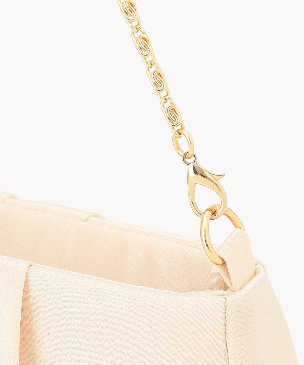 ANY SIS 【2WAY】ビジュー調タック パーティバッグ 