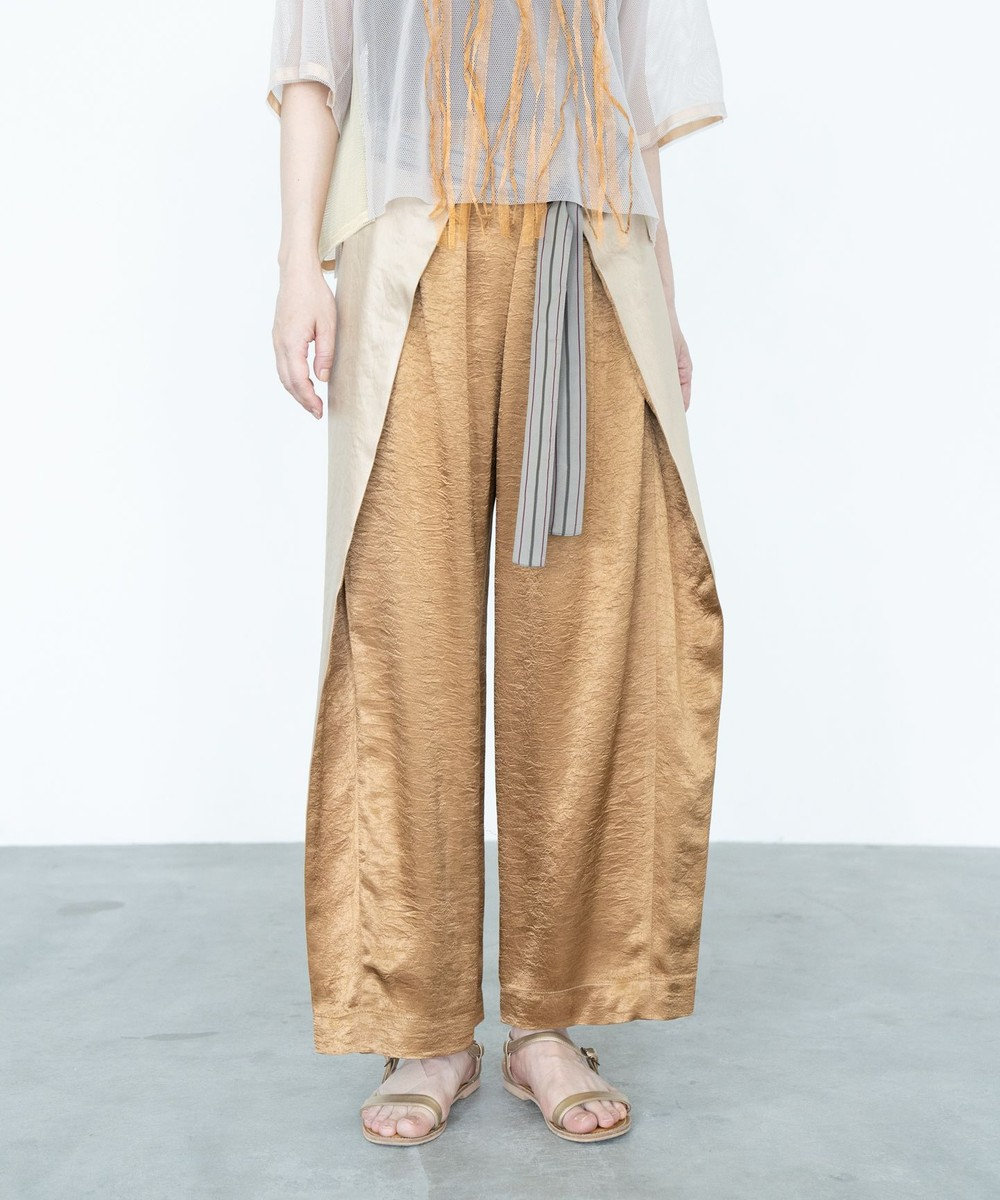 COQ 2WAY KNOT4 前後2WAYサテンパンツ 