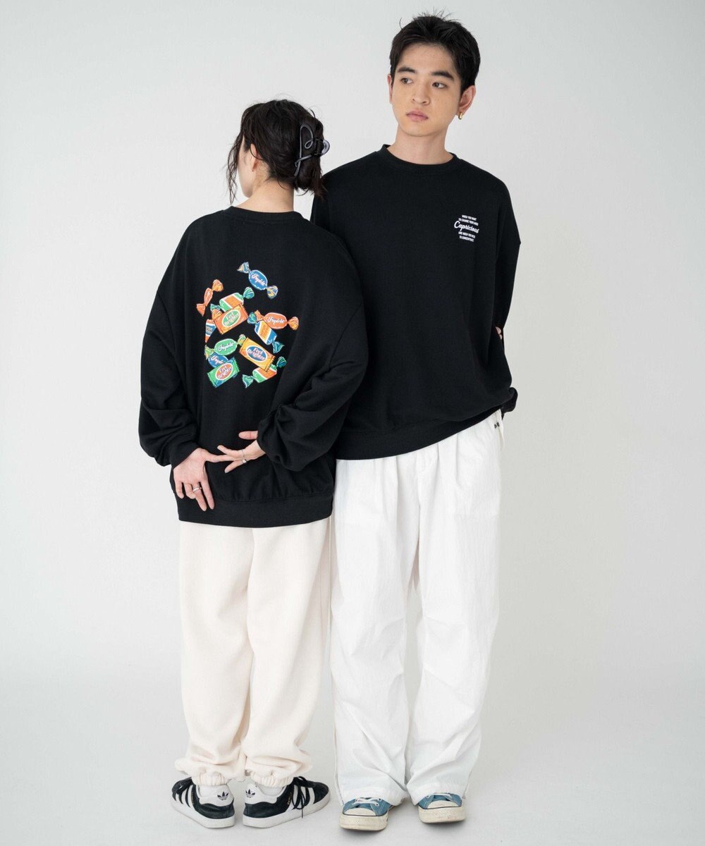 WEGO 【ユニセックス着用ITEM/SMLサイズ展開】アソートグラフィックプルオーバー 