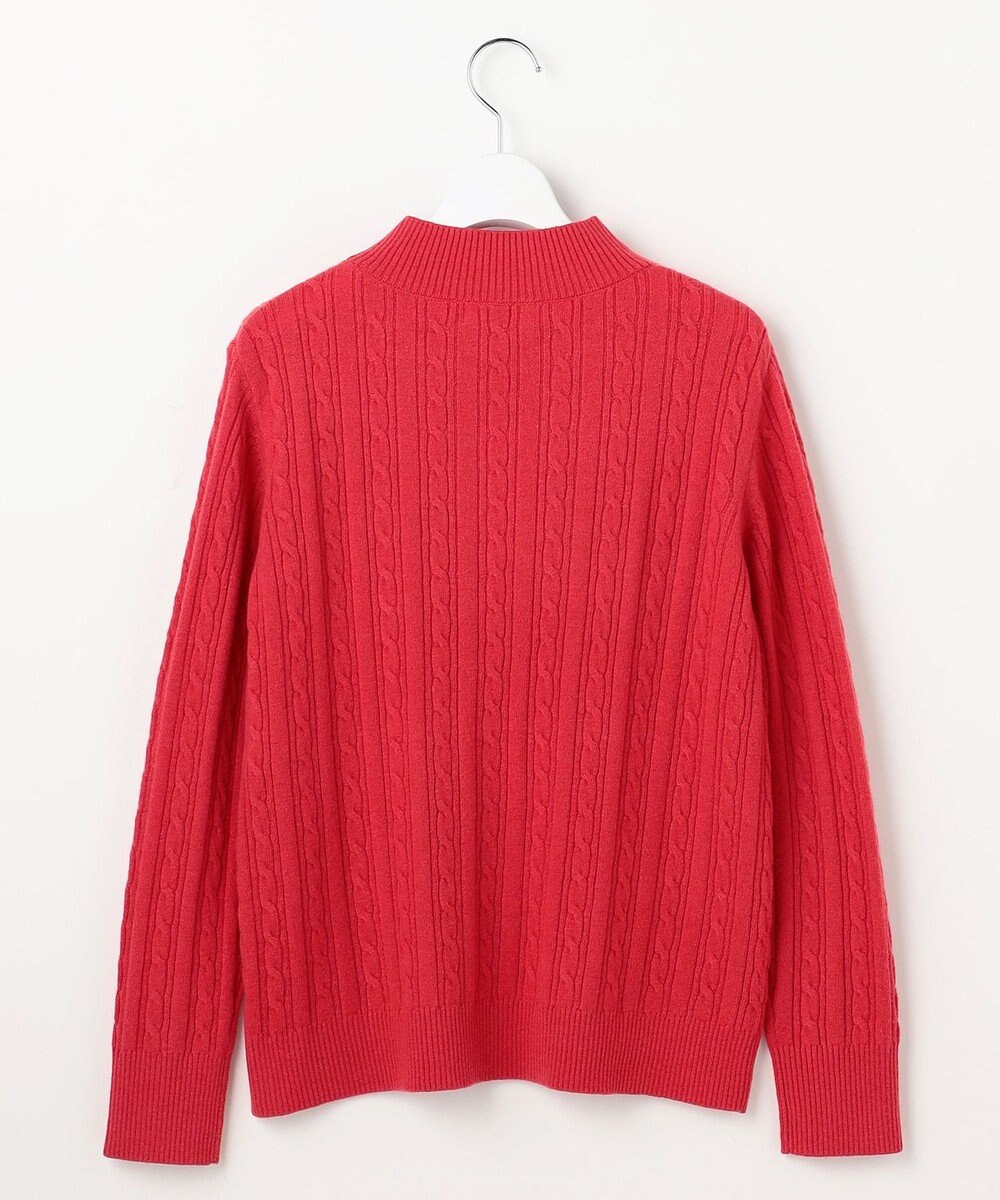 J.PRESS LADIES L WOOL BLEND AIR ハイネック ニット 